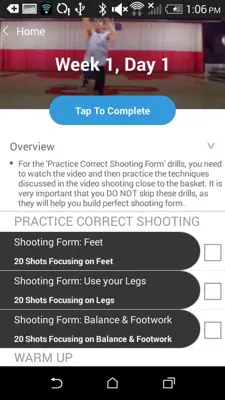 Basketball Shooting android App screenshot 0